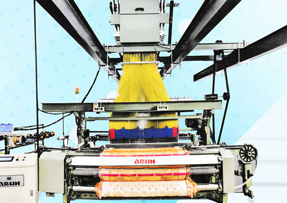 Flexible Rapier Loom by Arun Textile Engineers