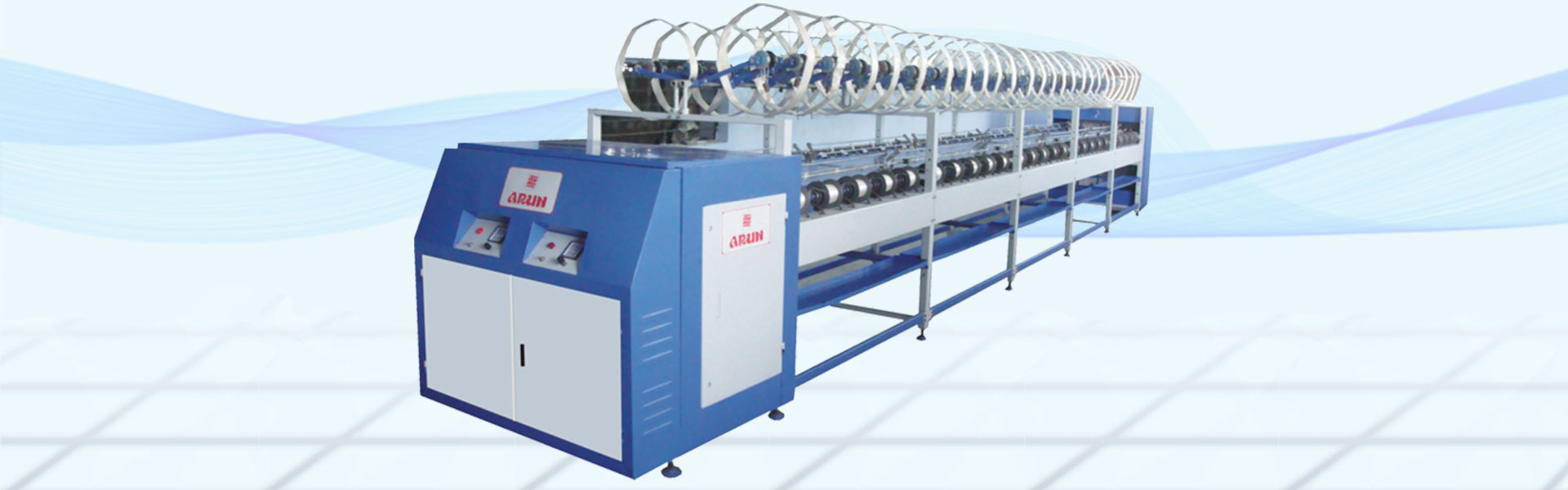Hank to Bobbin Winder Machine by Arun Textile Engineers