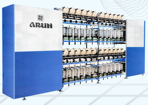 Double Deck Cotton/Spun TFO Machine by Arun Textile Engineers