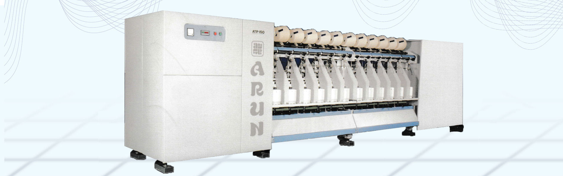 Single Deck Cotton/Spun TFO Machine by Arun Textile Engineers